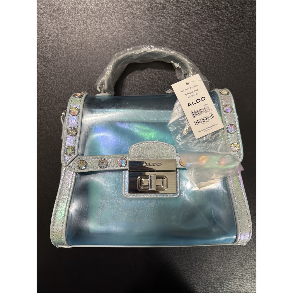 Aldo X Disney Cinderella Bobbidi-BOO Vinyl Purse Bag *READ FLAWS